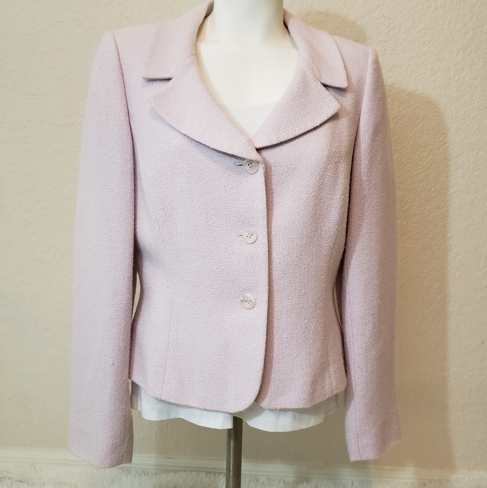 Vintage light pink Antonio Melani blazer